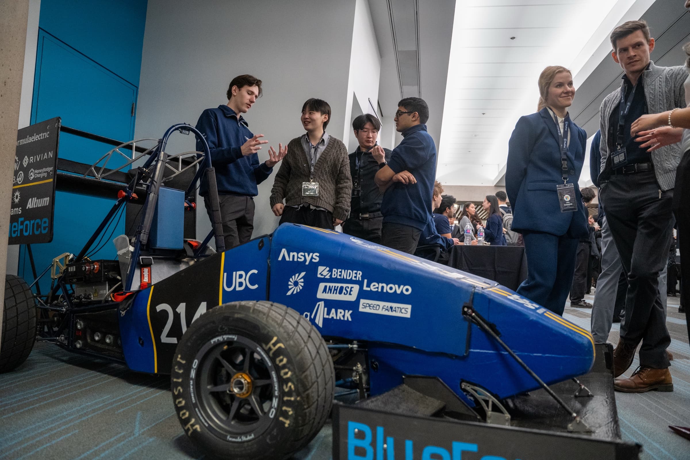 Formula Electric car showcase